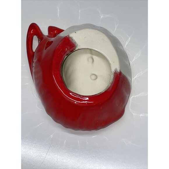Vintage Ceramic Lobster Dish Signed Jim Dandy 1977 Excellent Condition Red - Picture 7 of 15